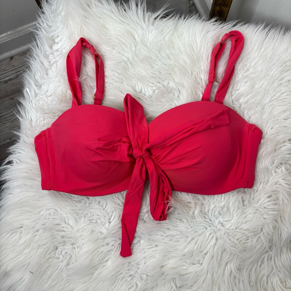 Coco Reef Vibrant Hot Pink Bikini Top 36/38 D